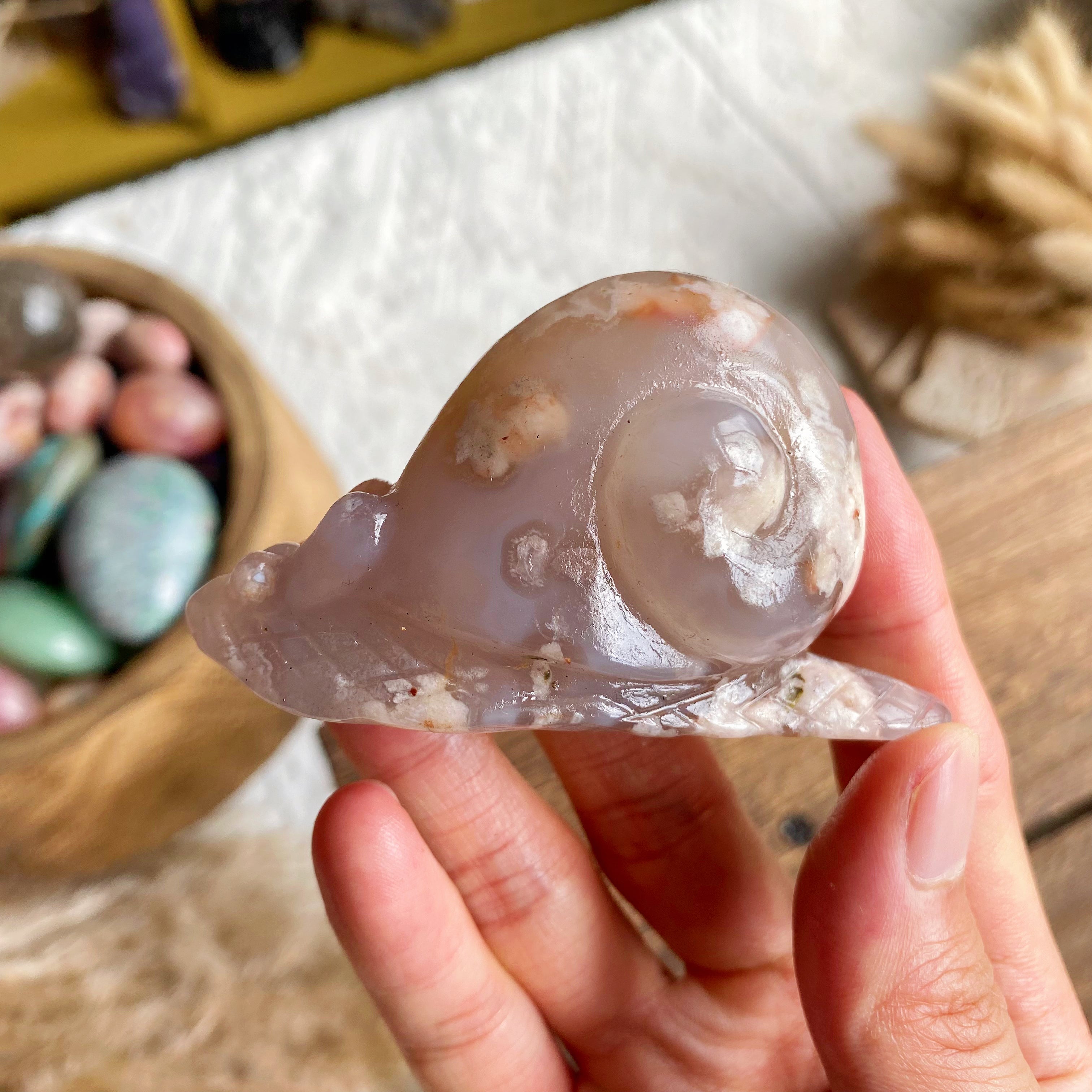 【Weekly Flash Deals】Flower Agate Carving