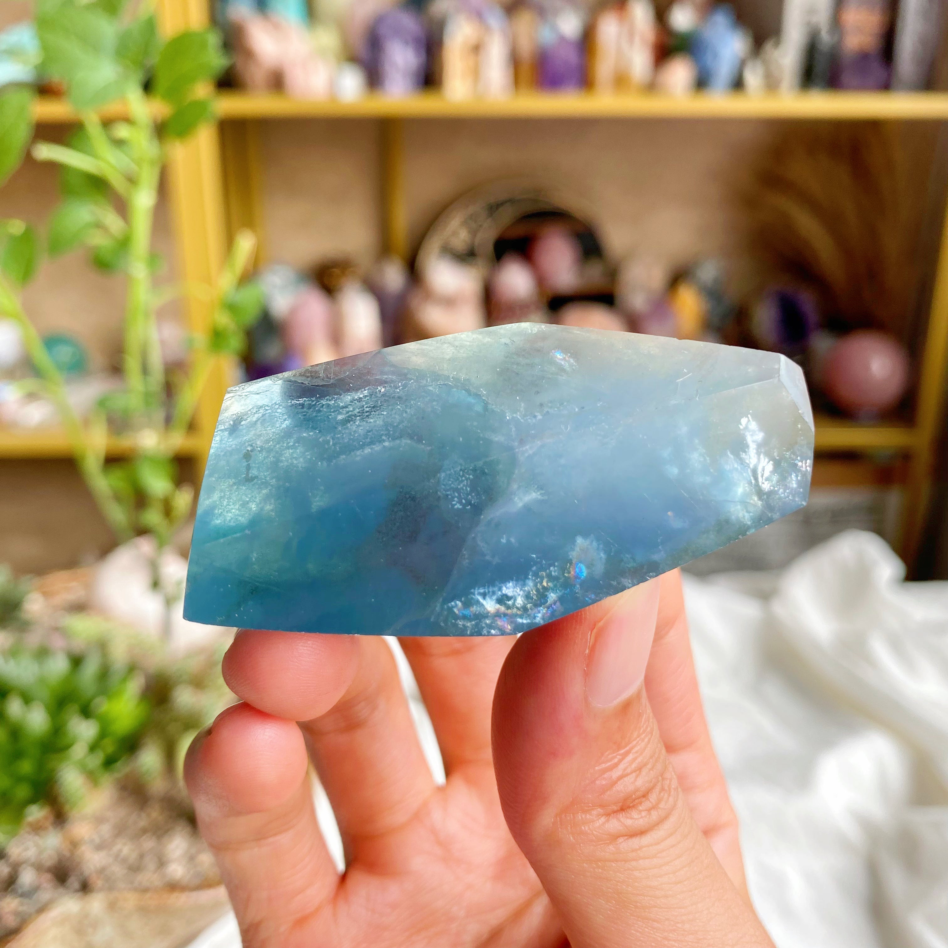 【Weekly Flash Deals】Blue Fluorite Free Form