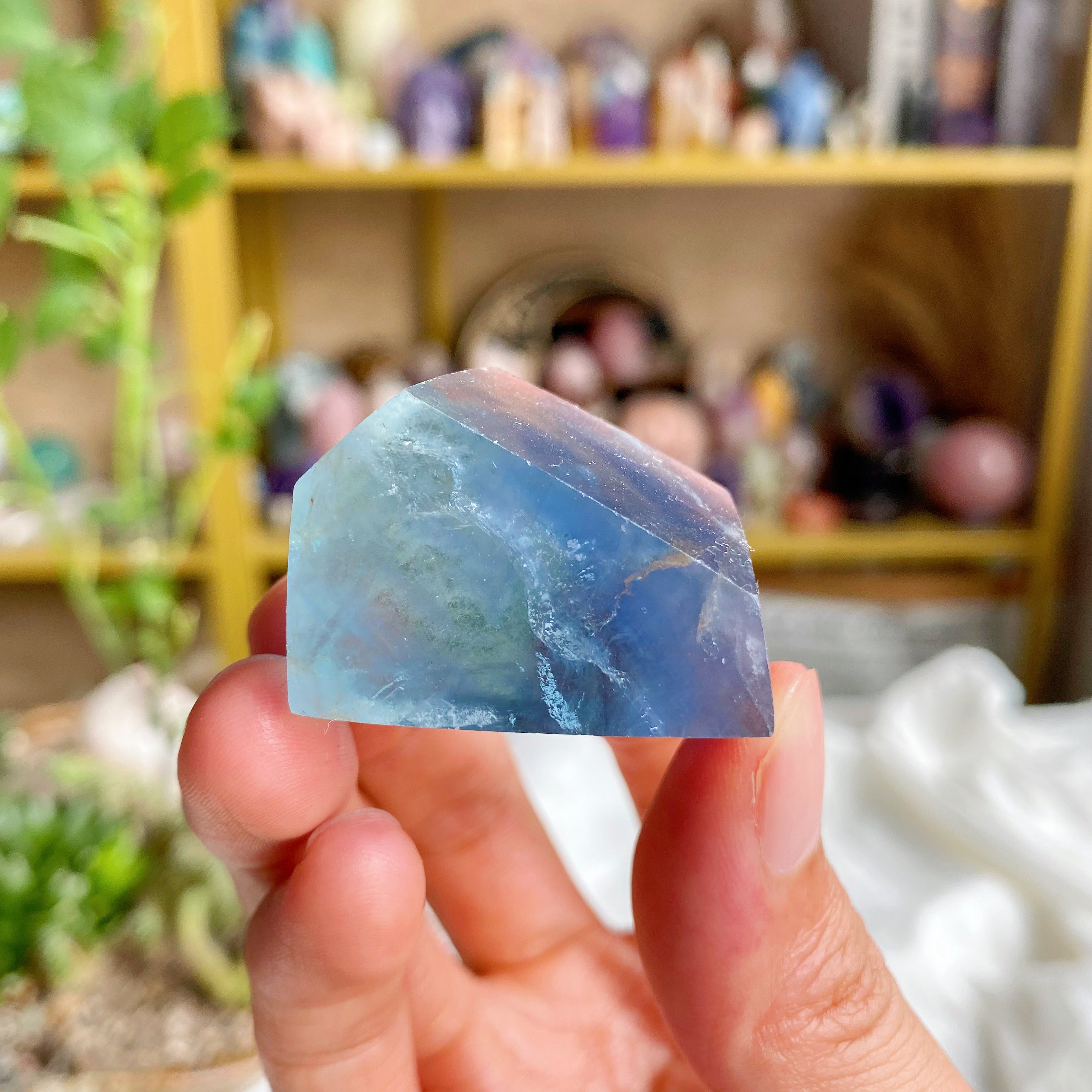 【Weekly Flash Deals】Blue Fluorite Free Form