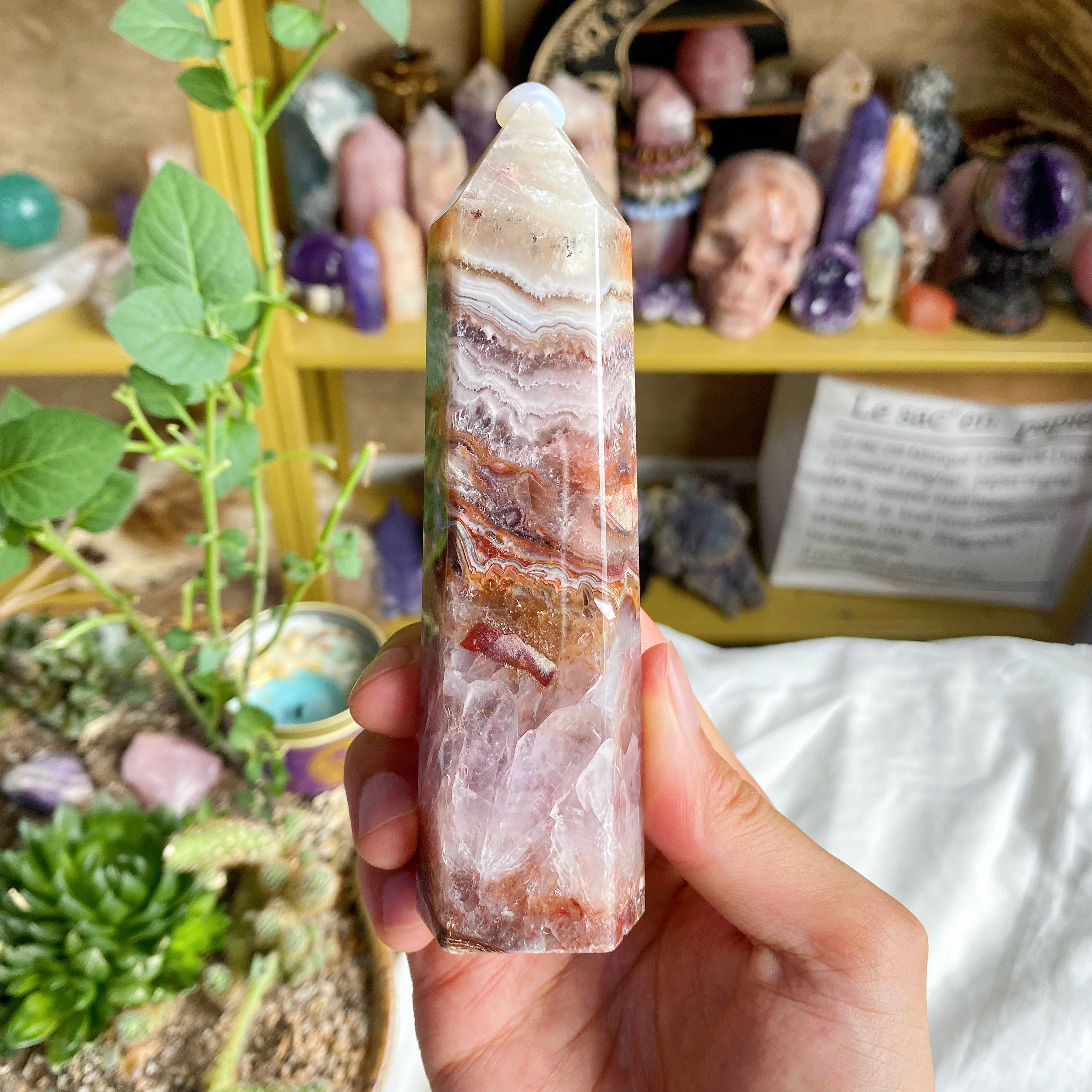 【Weekly Flash Deals】Amethyst With Mexico Sardonyx Tower 2