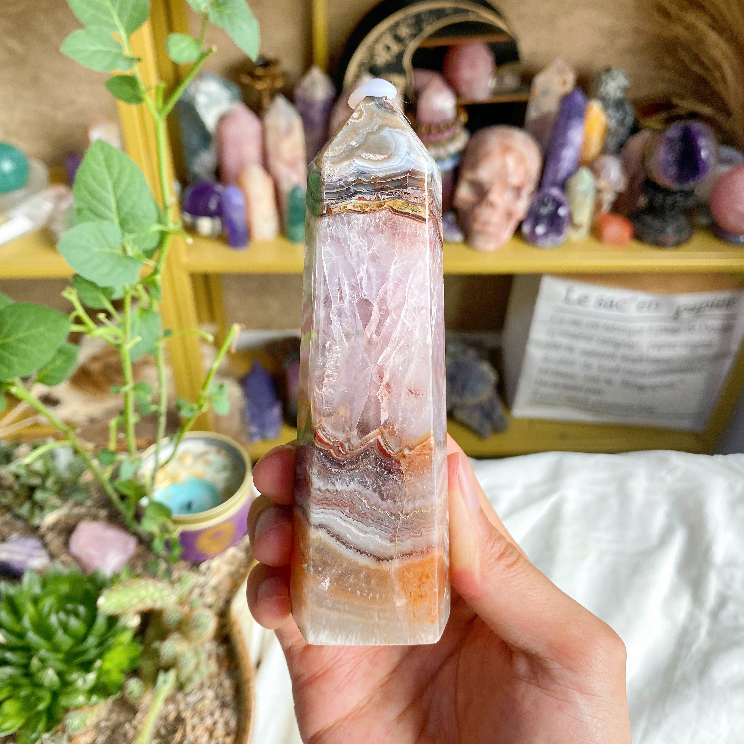 【Weekly Flash Deals】Amethyst With Mexico Sardonyx Tower 2