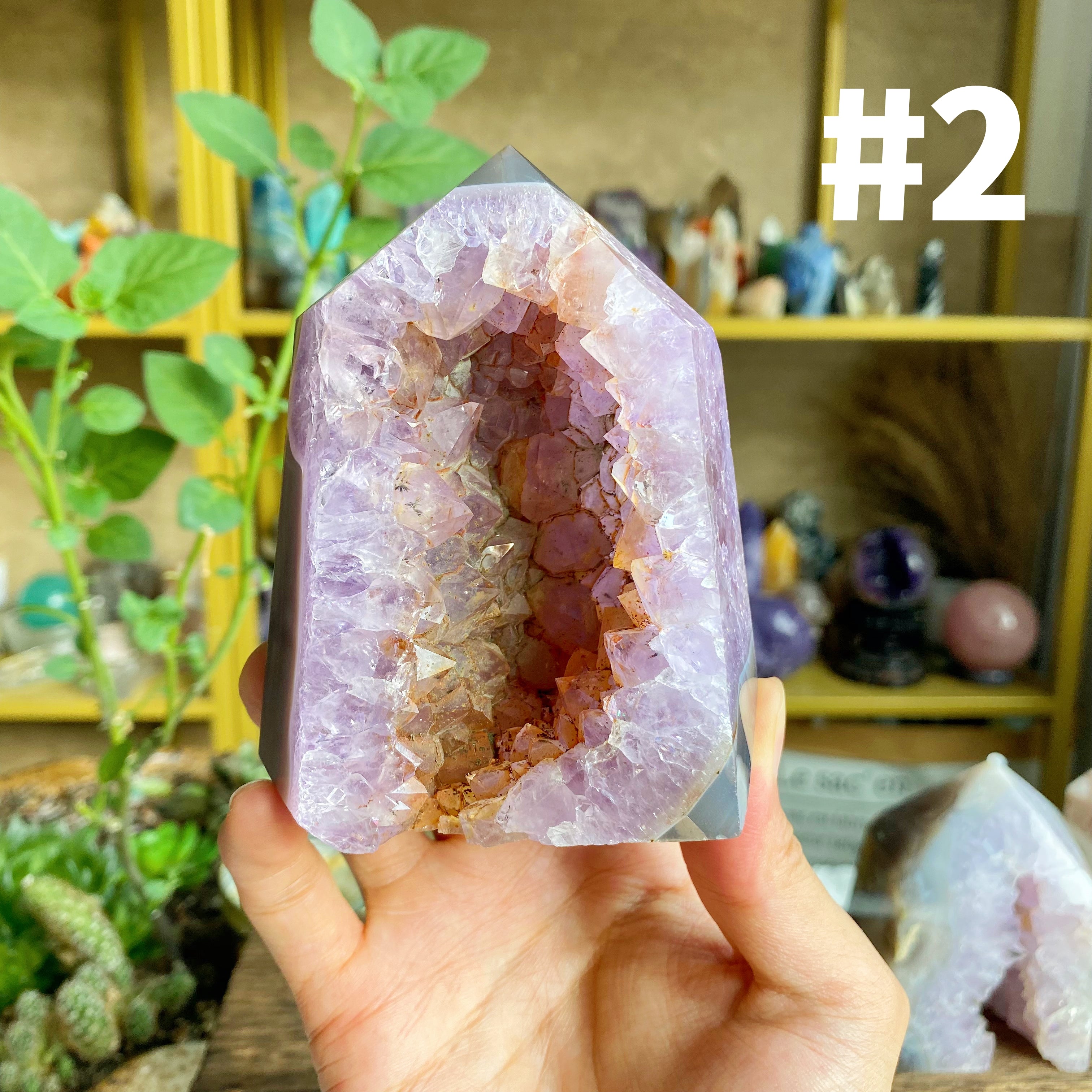 【Weekly Flash Deals】Amethyst Druzy Agate Tower