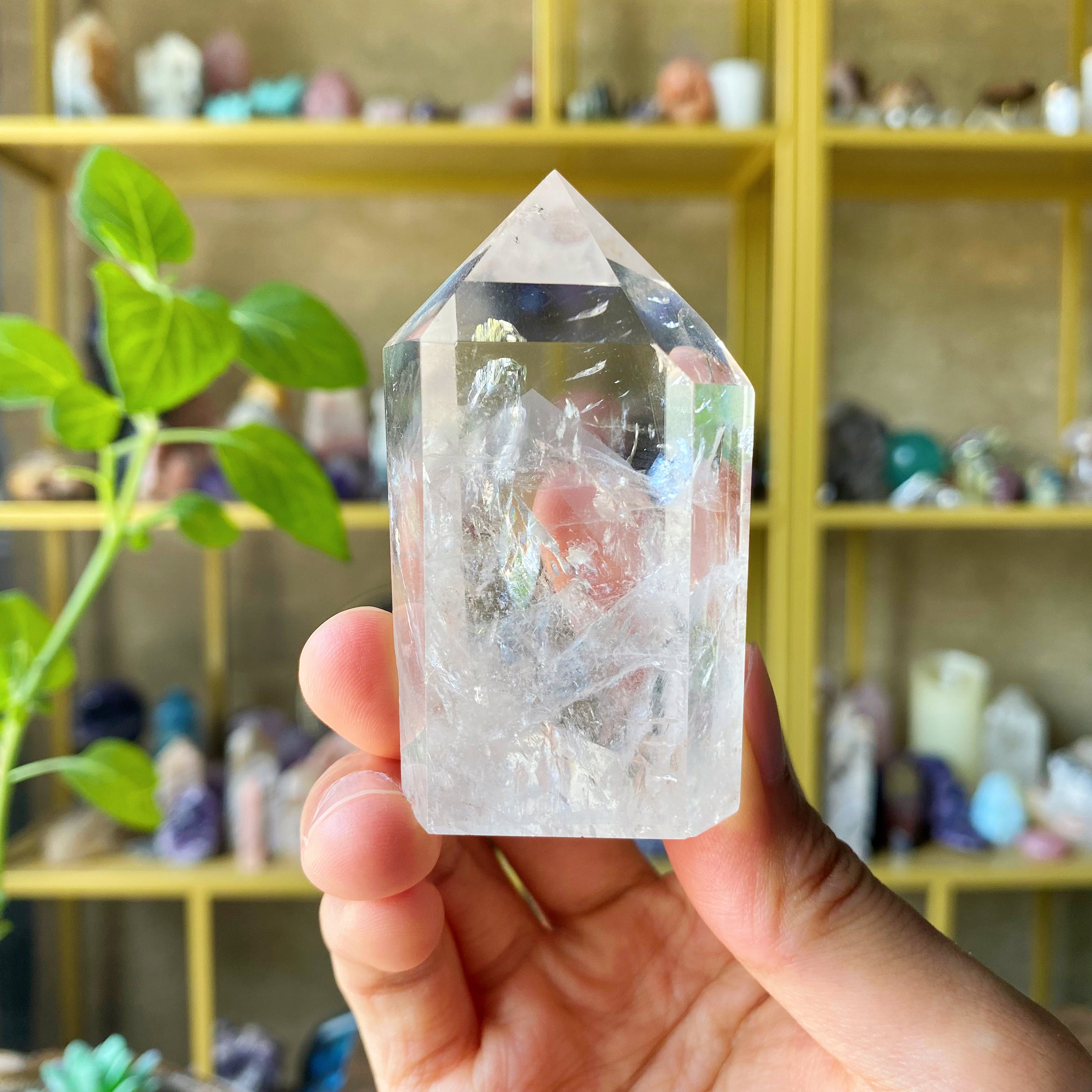 【Weekly Flash Deals】Clear Quartz With Pyramid Point