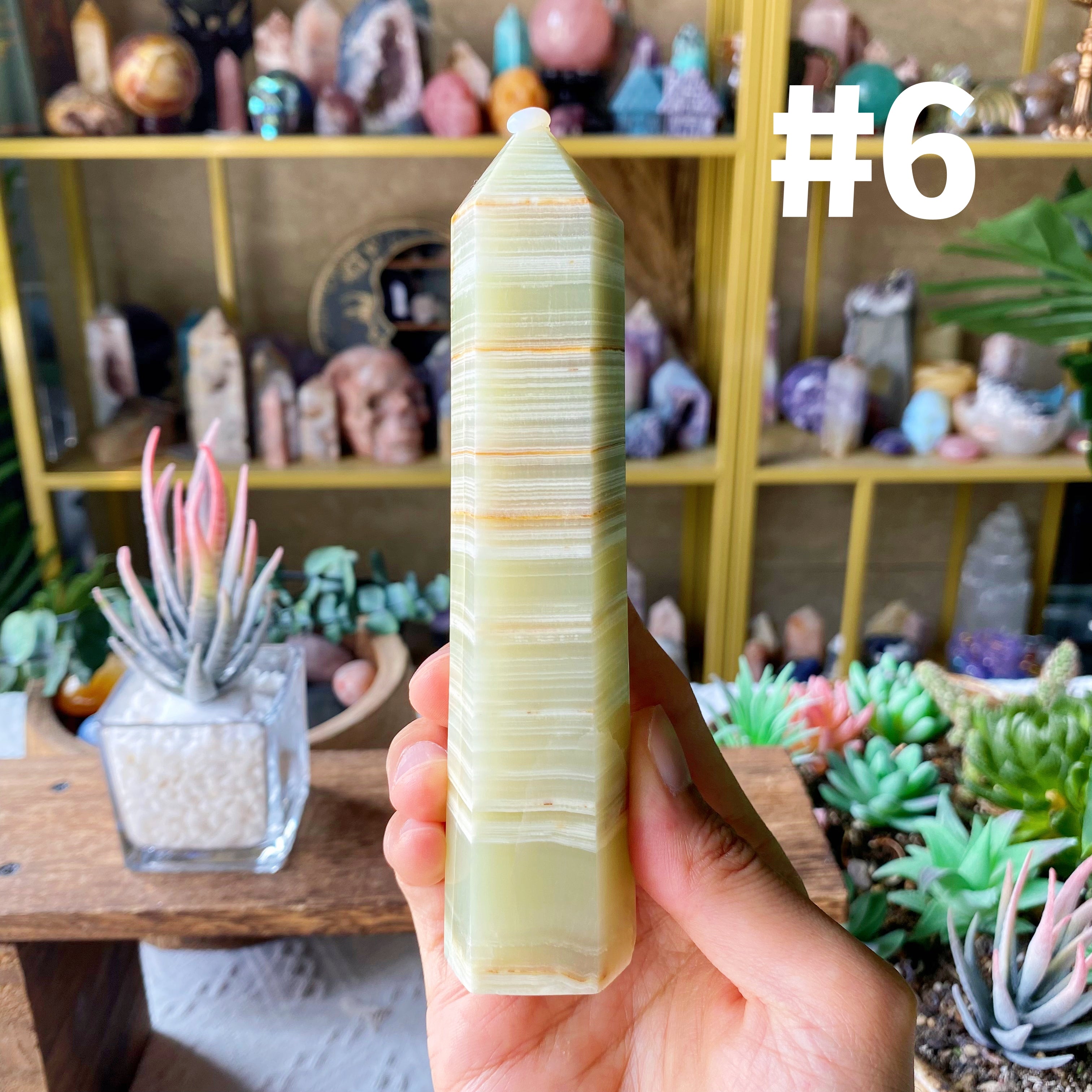 【Weekly Flash Deals】Pistachio Calcite Tower
