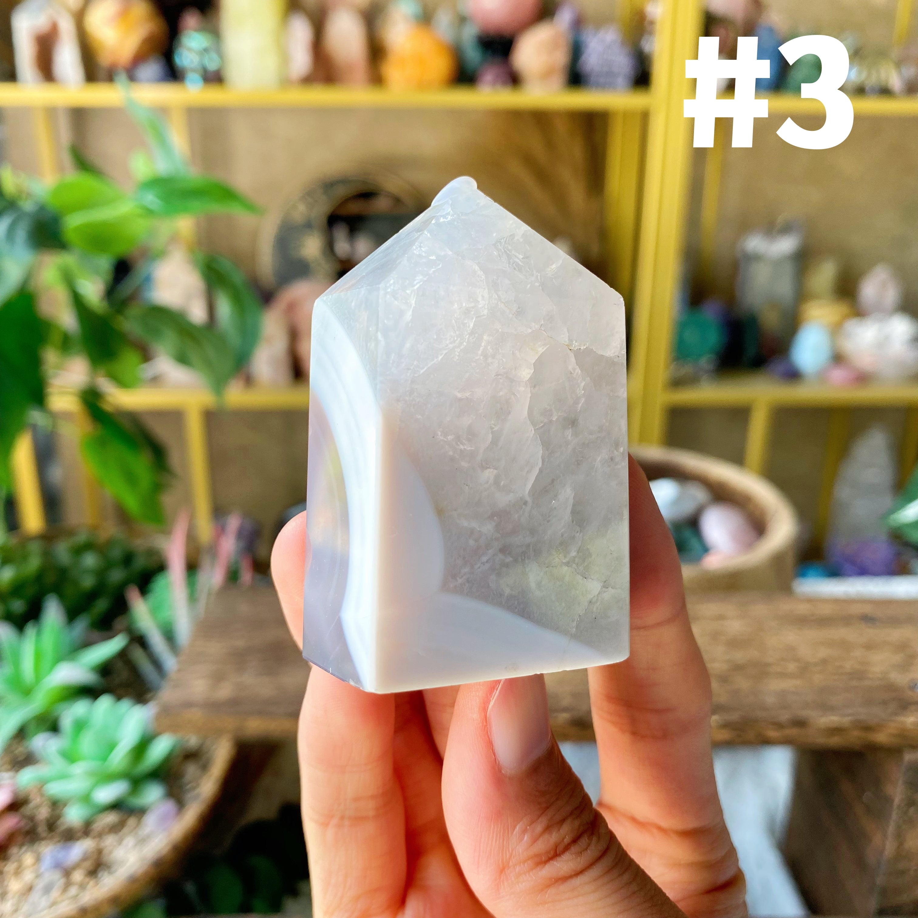 【Weekly Flash Deals】Agate With Quartz Point