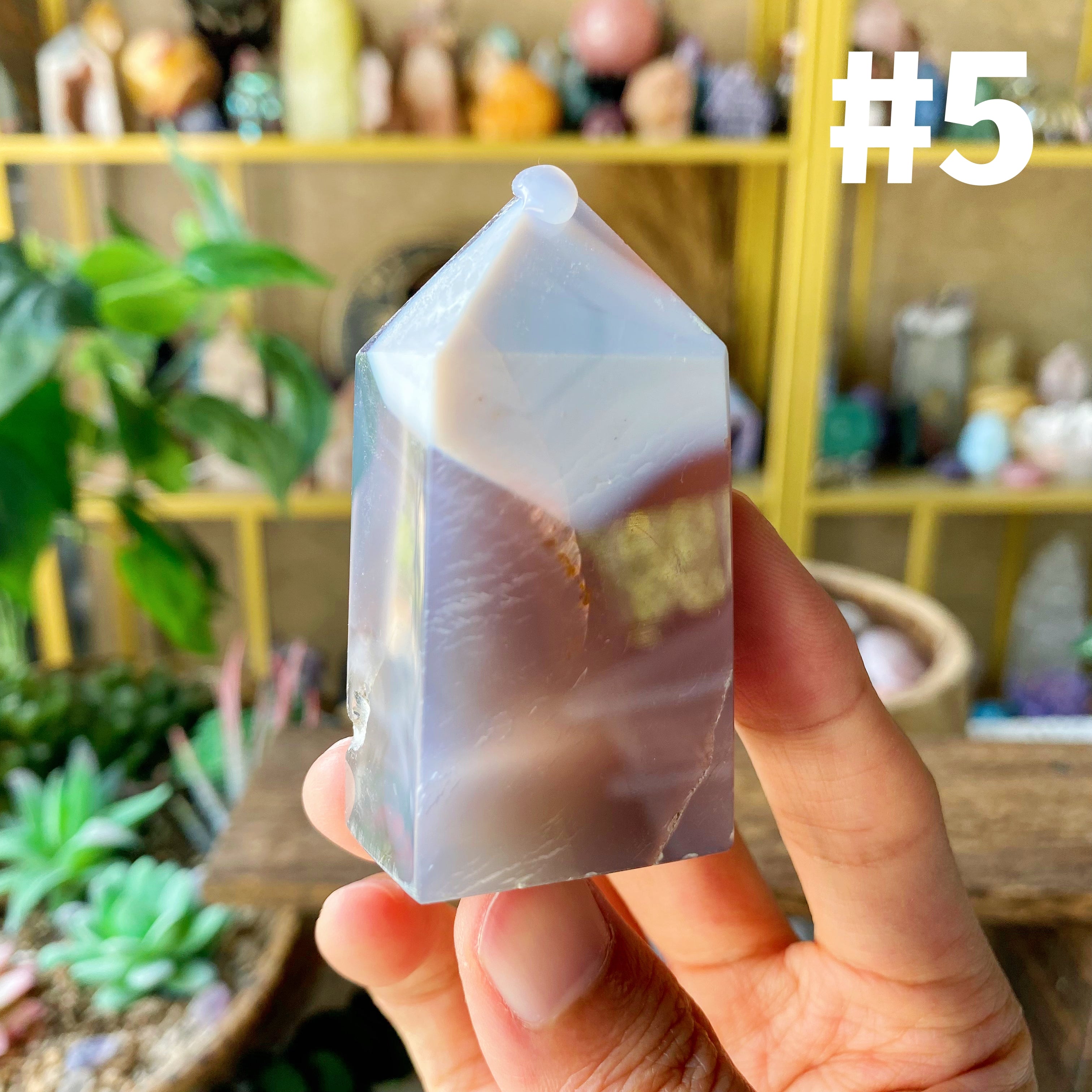 【Weekly Flash Deals】Agate With Quartz Point