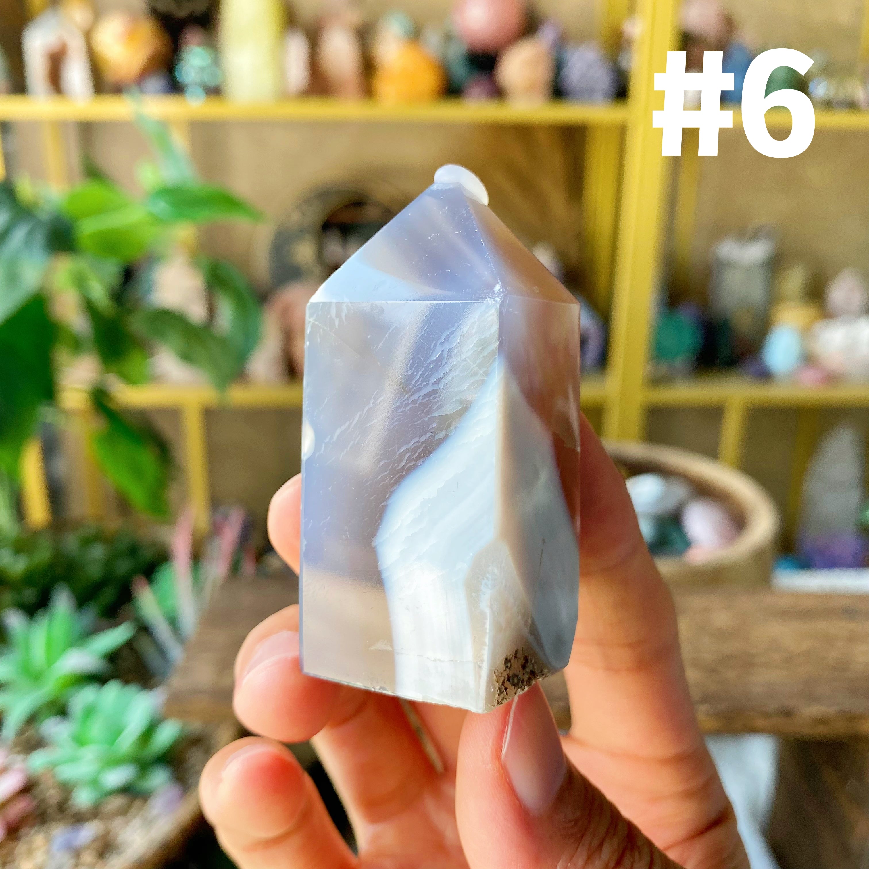 【Weekly Flash Deals】Agate With Quartz Point