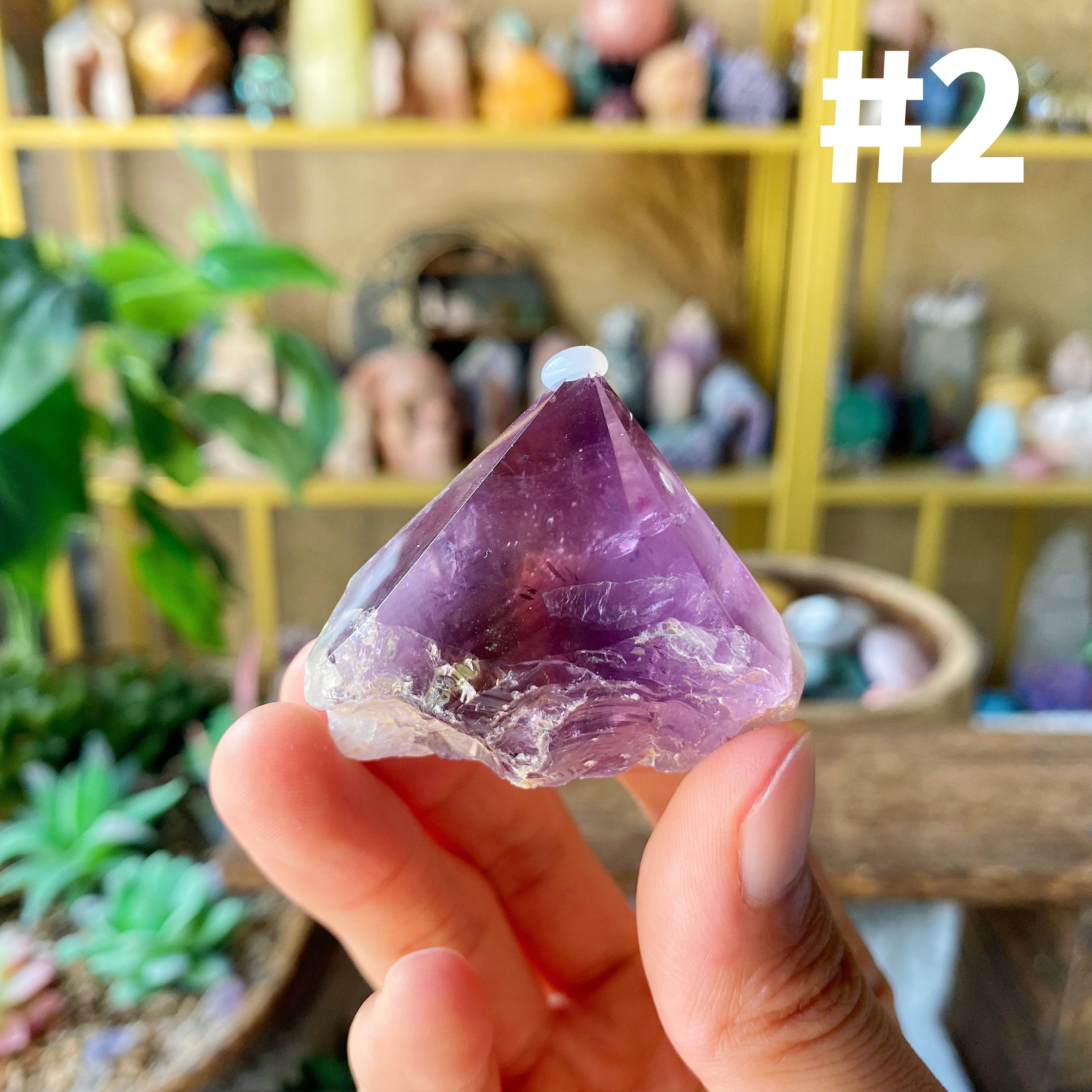 【Weekly Flash Deals】Amethyst Raw Stone Point