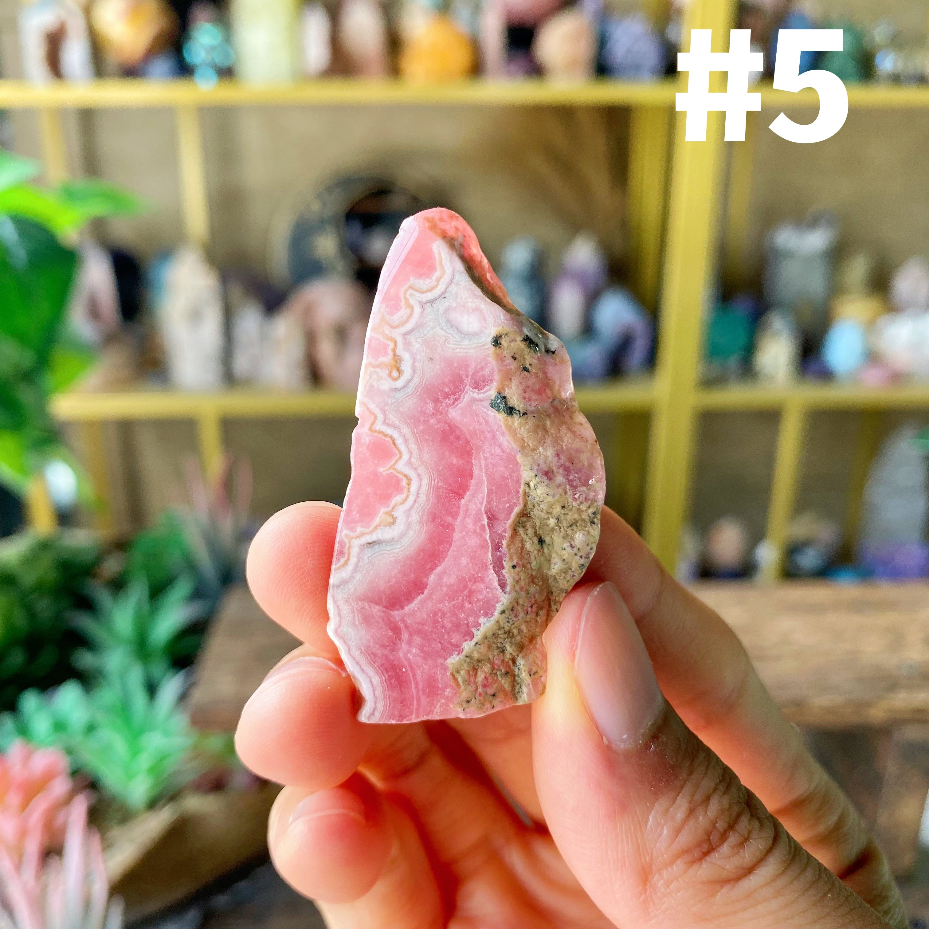 【Weekly Flash Deals】Rhodochrosite Slice