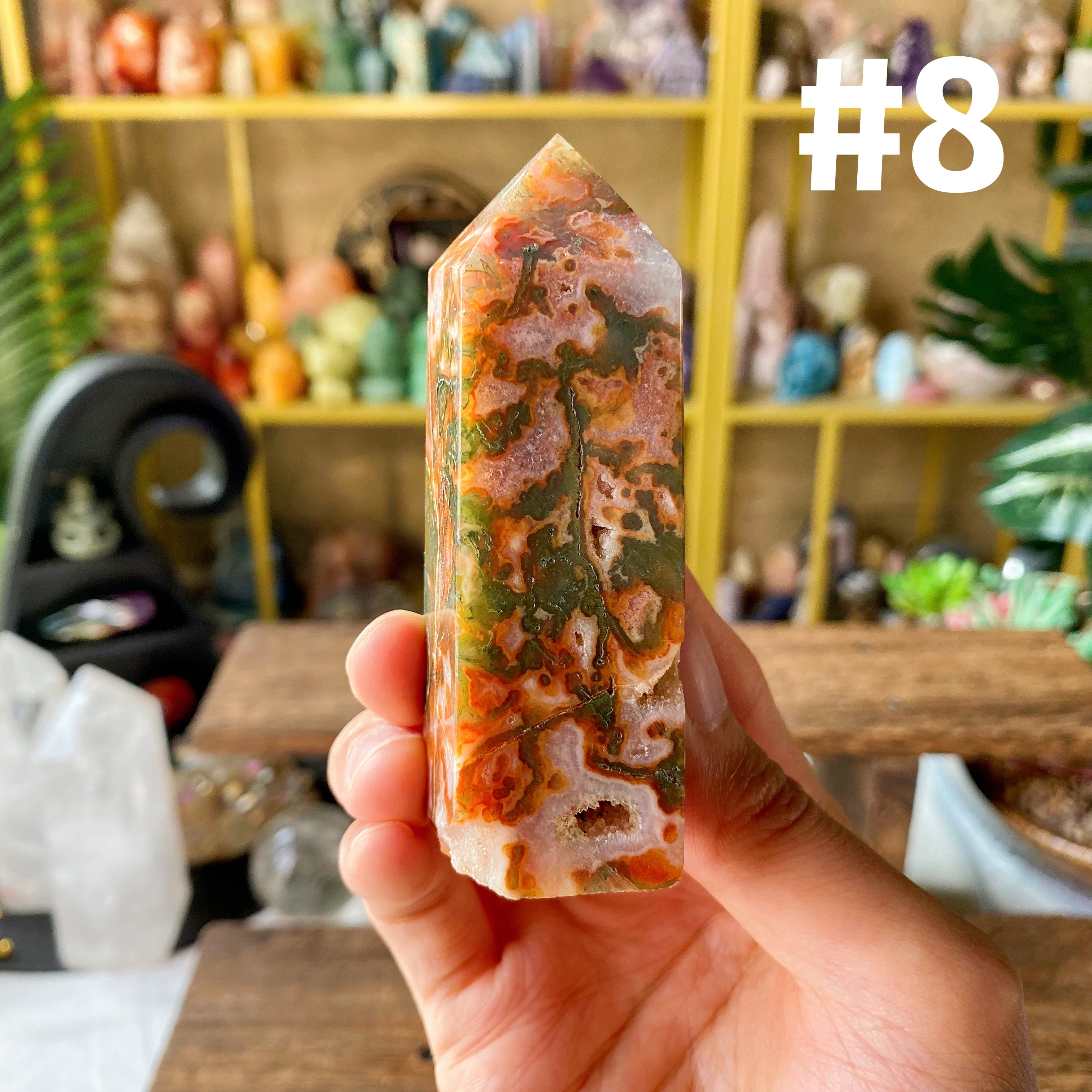 【Weekly Flash Deals】Red Moss Agate Point