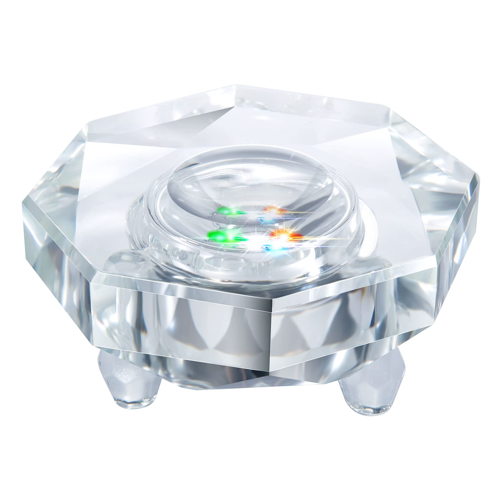 Reikistal Crystal LED Light Base Sphere Holder