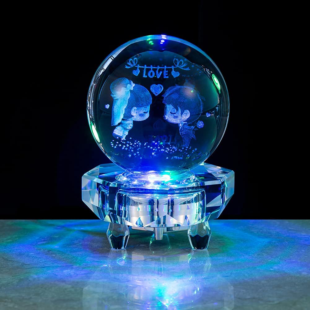 Reikistal Crystal LED Light Base Sphere Holder