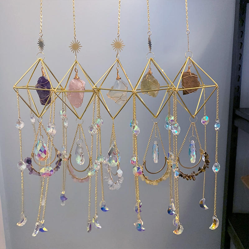 Reikistal Crystal Sun Catcher Hanging Suncatche For Decoration