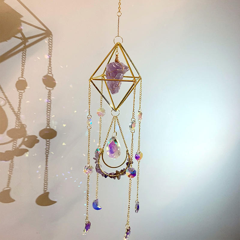 Reikistal Crystal Sun Catcher Hanging Suncatche For Decoration