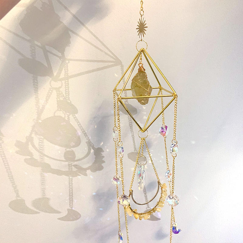 Reikistal Crystal Sun Catcher Hanging Suncatche For Decoration