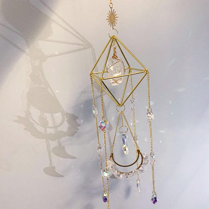 Reikistal Crystal Sun Catcher Hanging Suncatche For Decoration