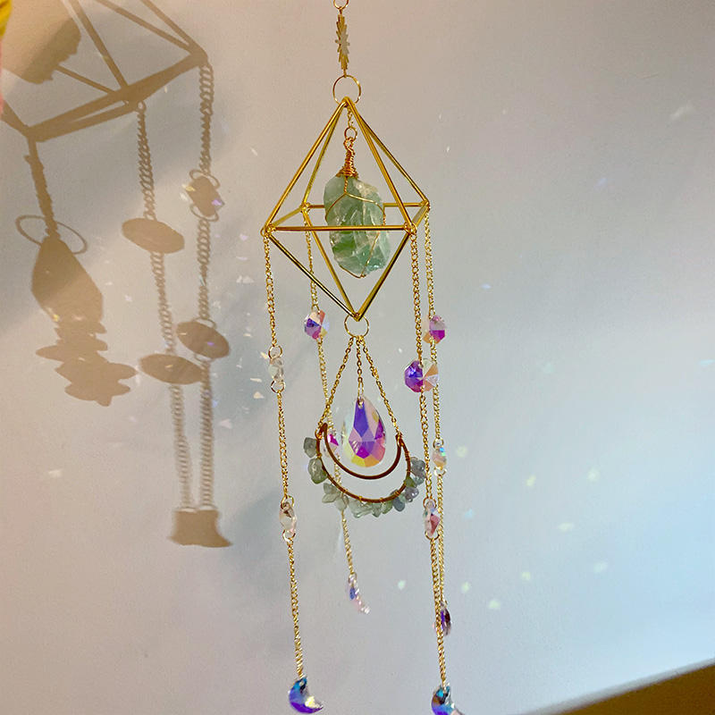 Reikistal Crystal Sun Catcher Hanging Suncatche For Decoration