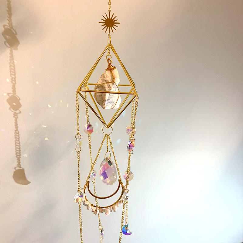 Reikistal Crystal Sun Catcher Hanging Suncatche For Decoration