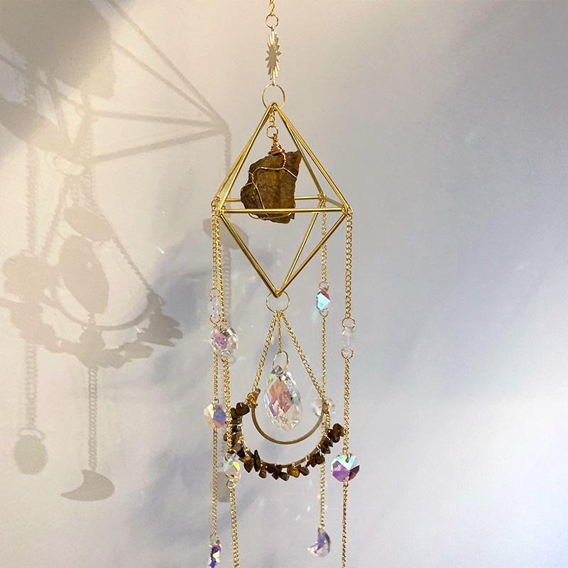 Reikistal Crystal Sun Catcher Hanging Suncatche For Decoration