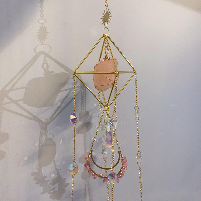 Reikistal Crystal Sun Catcher Hanging Suncatche For Decoration