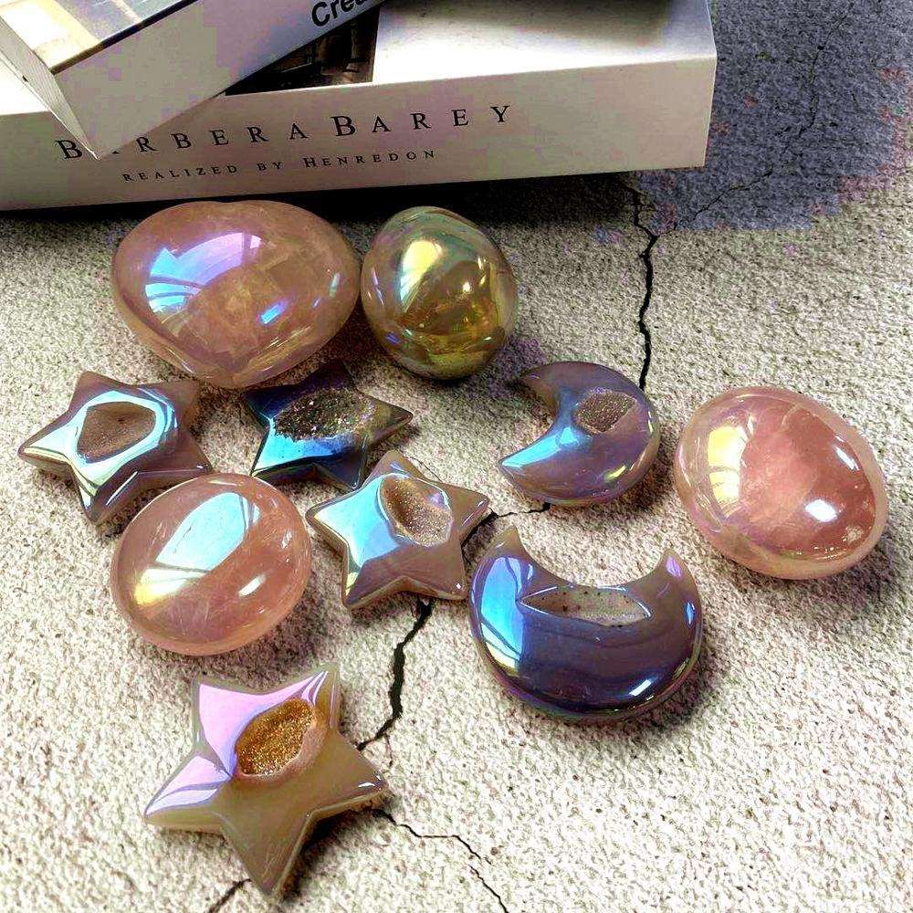 Reikistal Aura Moon Stone Star