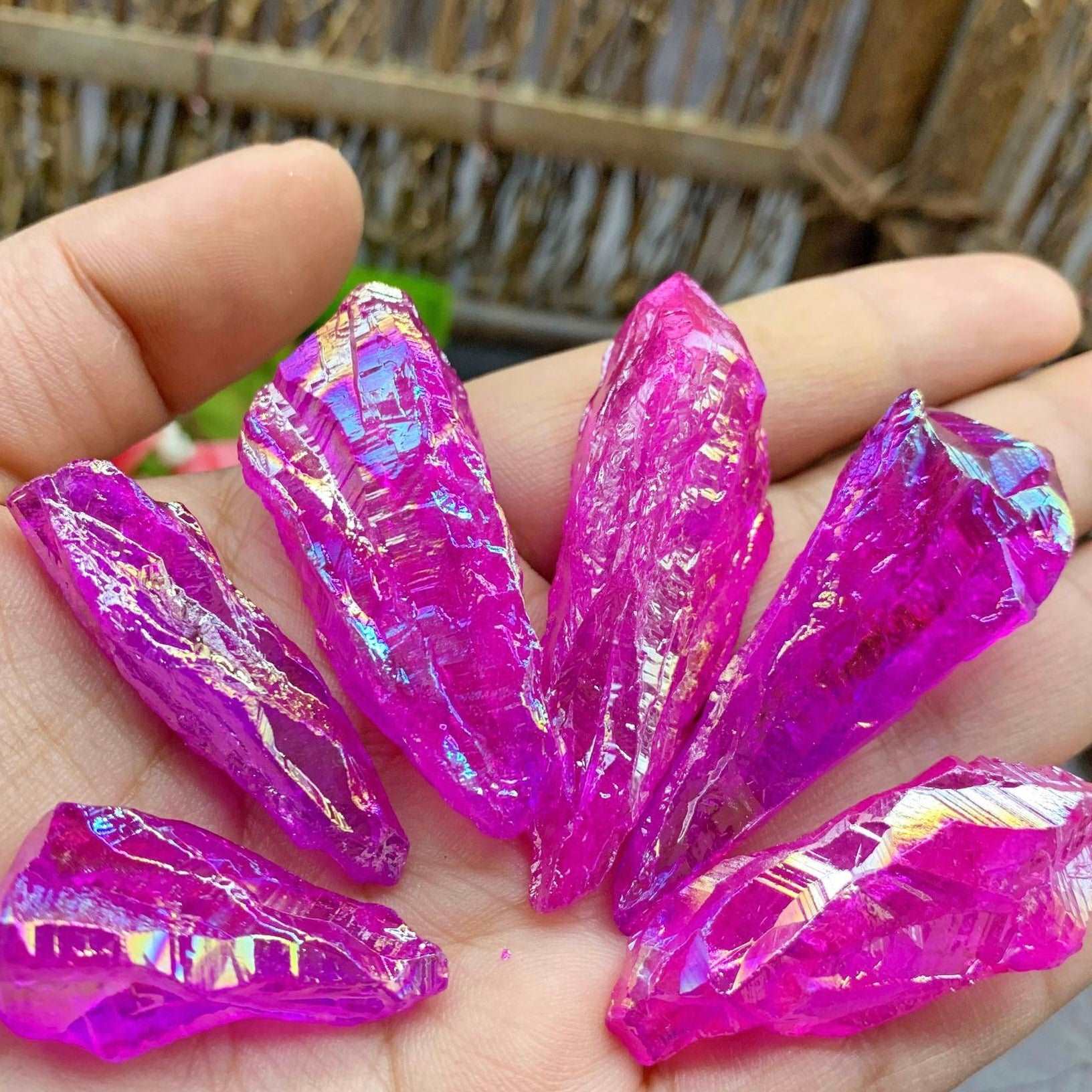 Reikistal Aura Quartz Raw Pieces