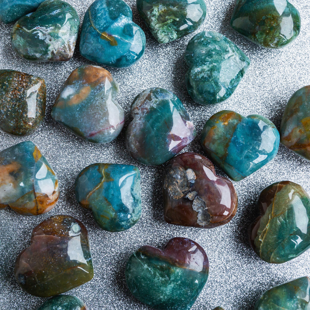 Reikistal Ocean Jasper Heart