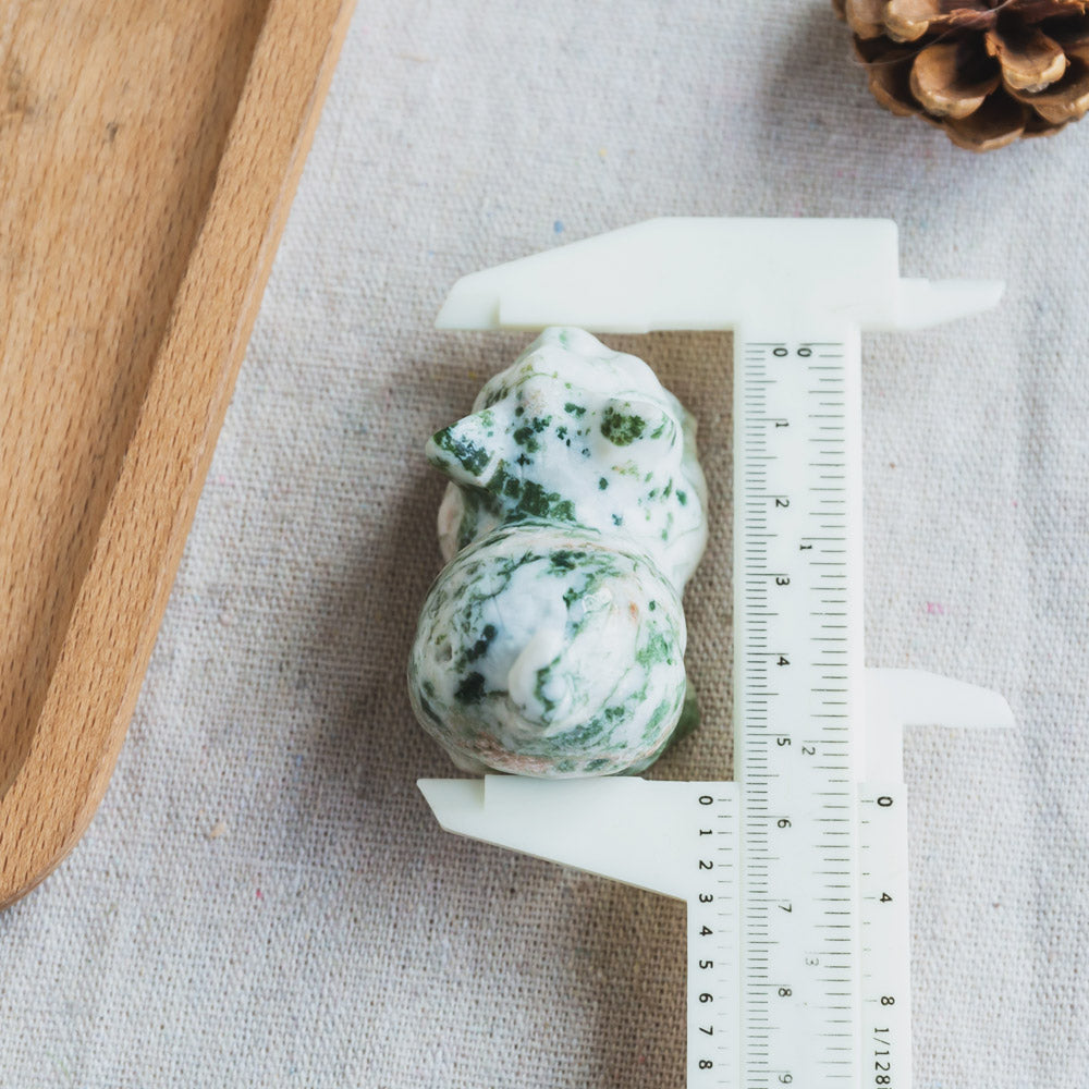 Reikistal Tree Agate Cat