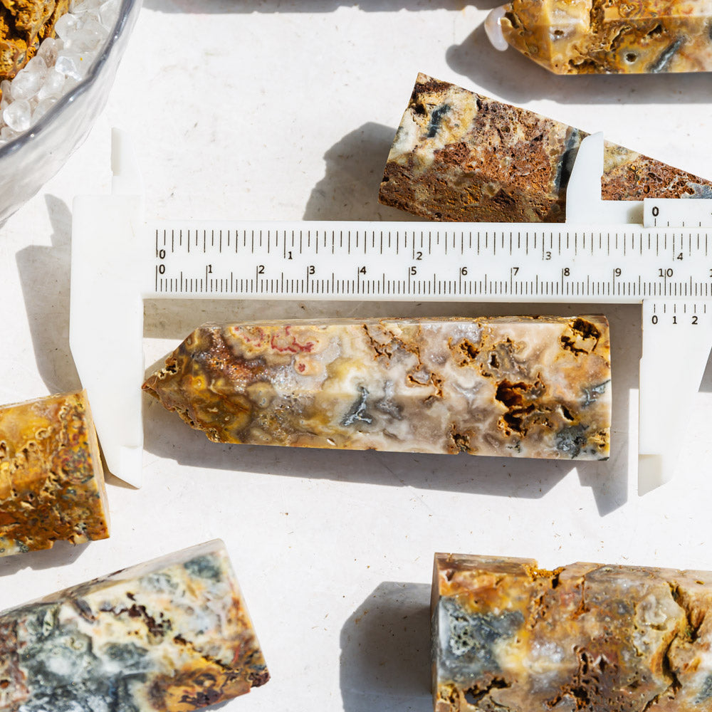 Reikistal New Moss Agate Point
