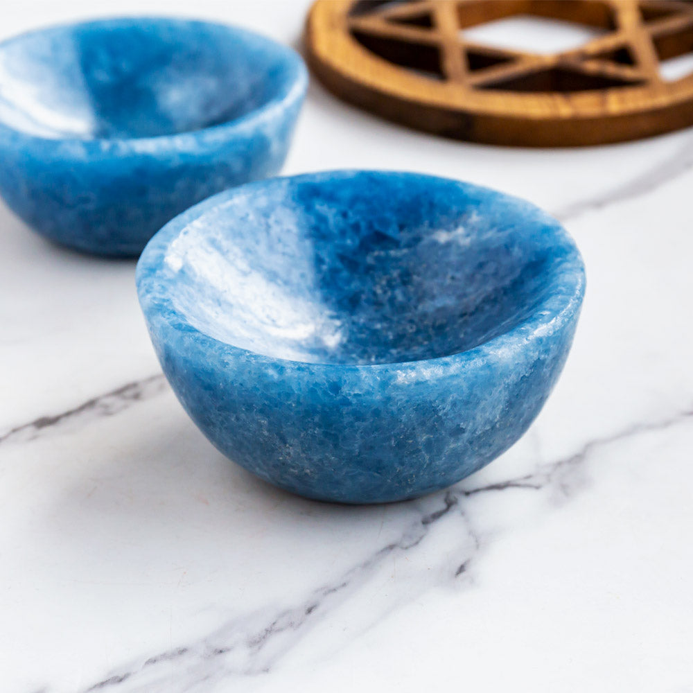 Reikistal Blue Calcite Bowl