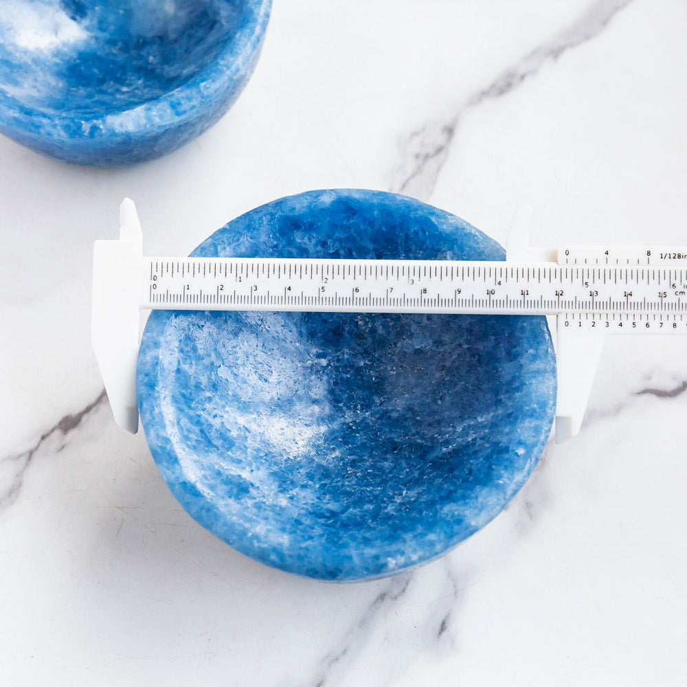 Reikistal Blue Calcite Bowl