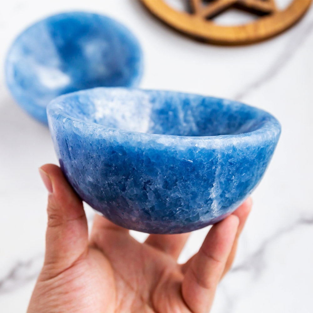 Reikistal Blue Calcite Bowl