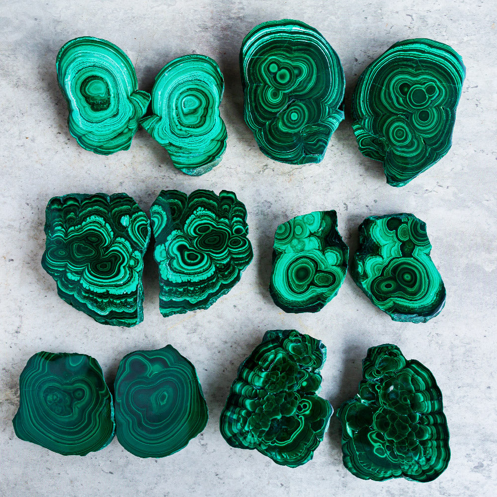 Reikistal Malachite Slab