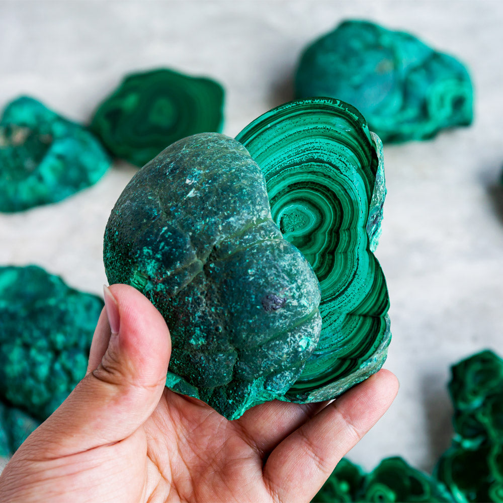 Reikistal Malachite Slab