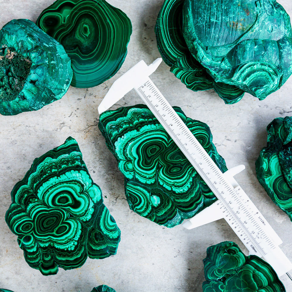 Reikistal Malachite Slab