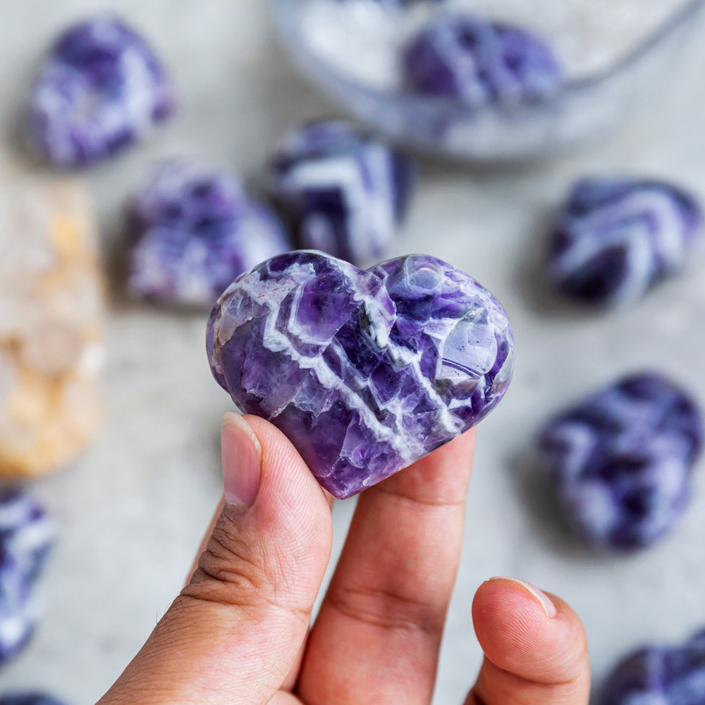 Reikistal Dream Amethyst Heart
