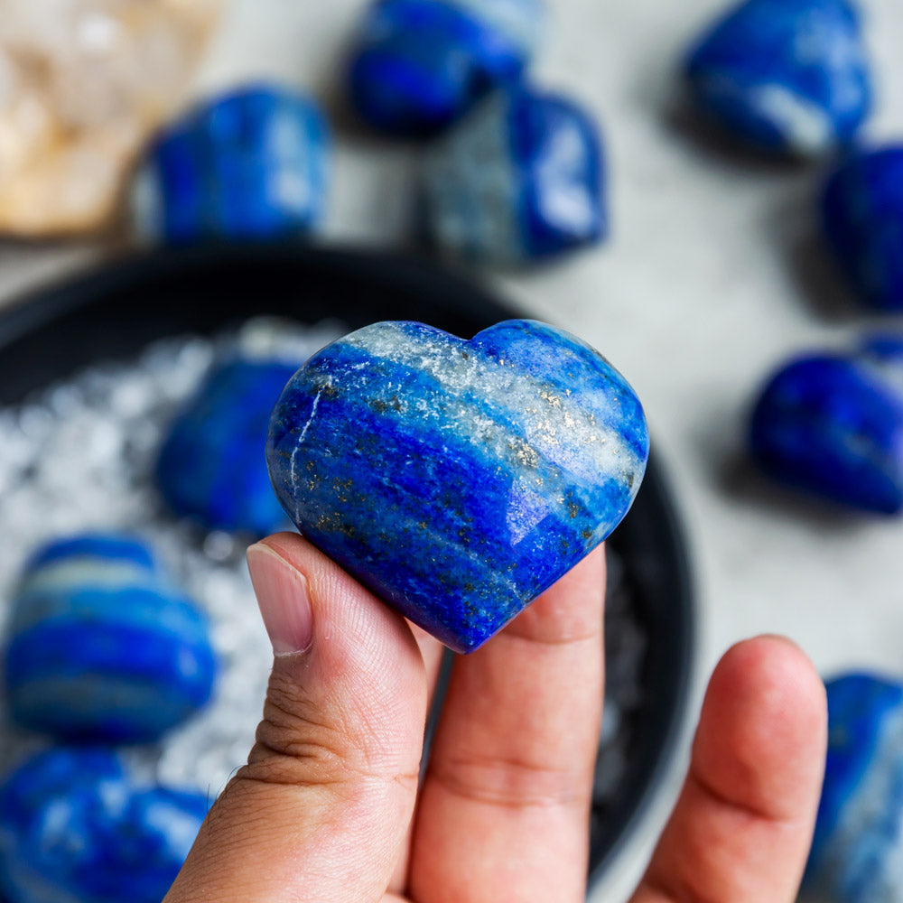 Reikistal Lapis Lazuli Heart