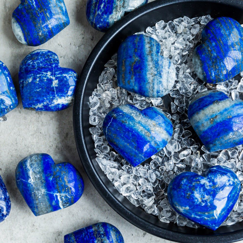 Reikistal Lapis Lazuli Heart