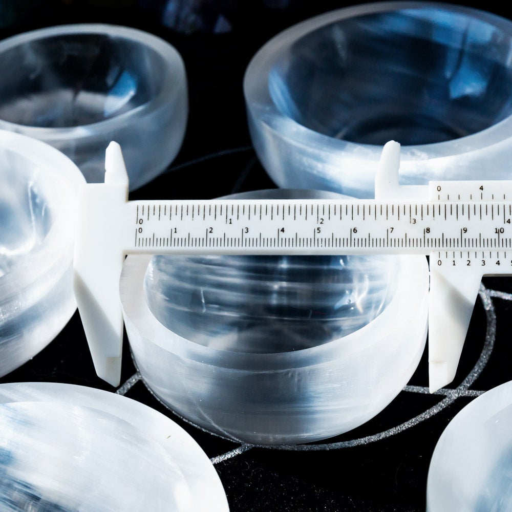 Reikistal Selenite Bowl