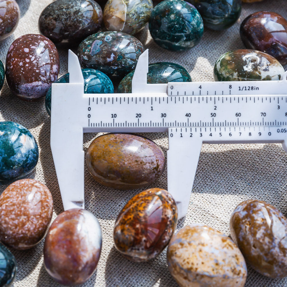 Reikistal Ocean Jasper Tumbled Stone