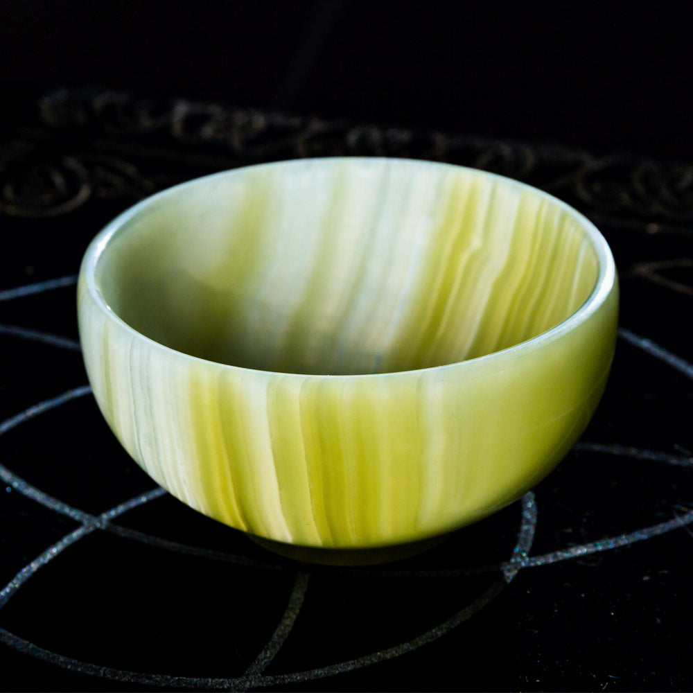 Reikistal3.5'' Afghan Jade Bowl