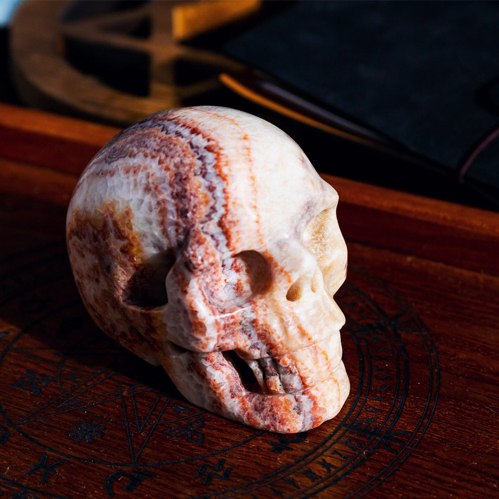 Reikistal Dali Jasper Skull