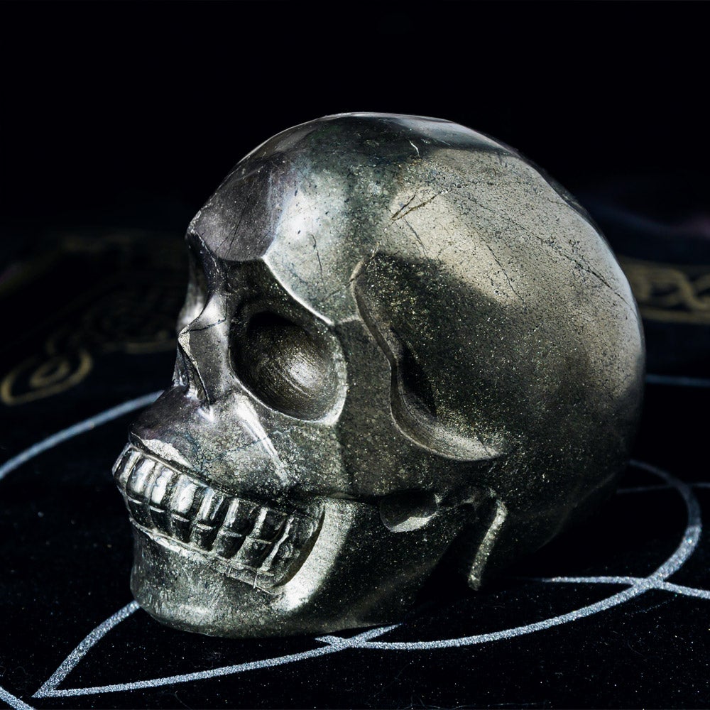 Reikistal Pyrite Skull