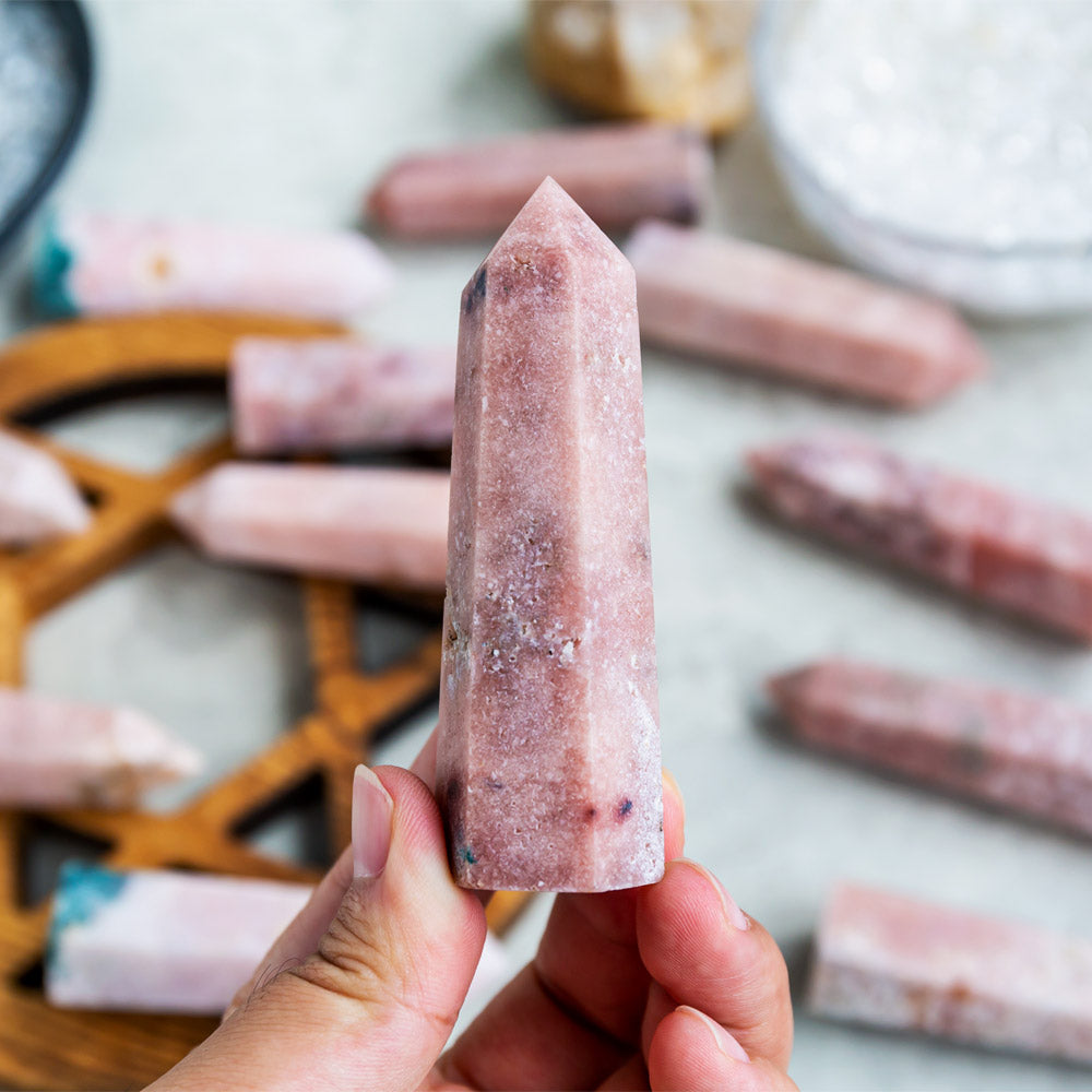 Reikistal Pink Amethyst Point