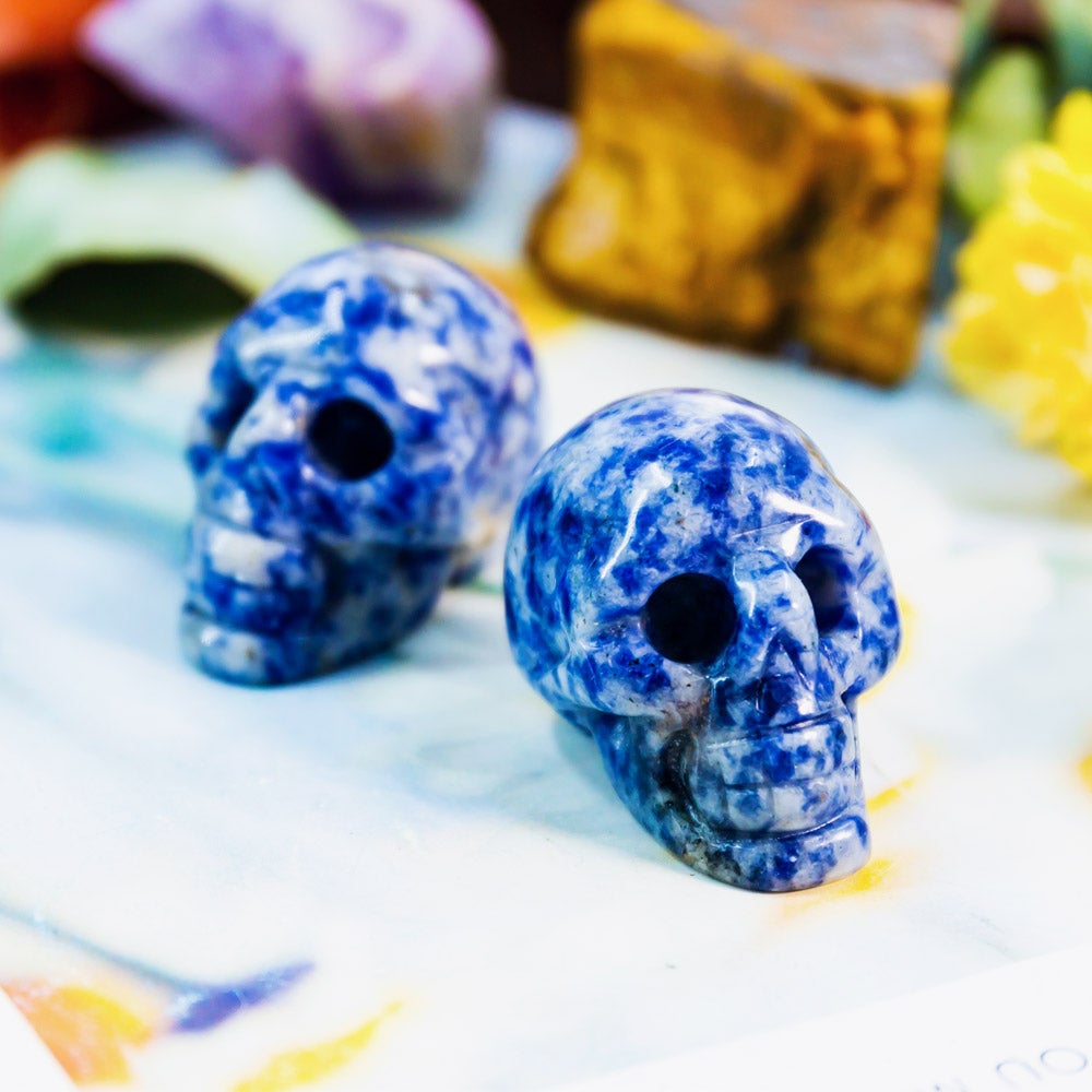 Reikistal 1" Sodalite Skull