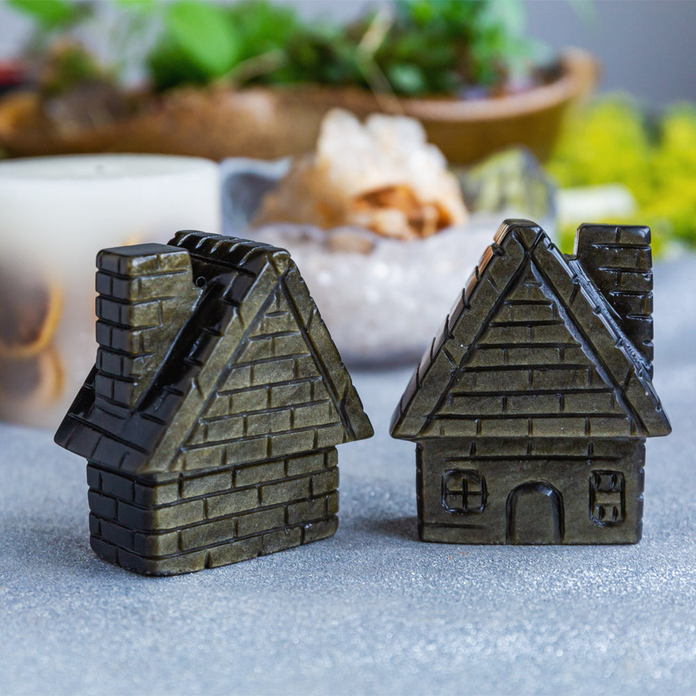Reikistal Golden Sheen Obsidian House