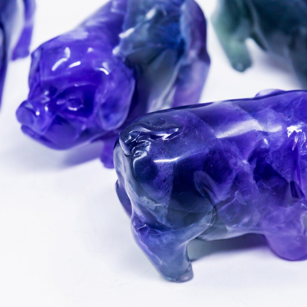 Reikistal Fluorite Pig