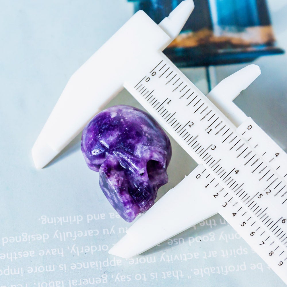 Reikistal 1" Lepidolite Skull