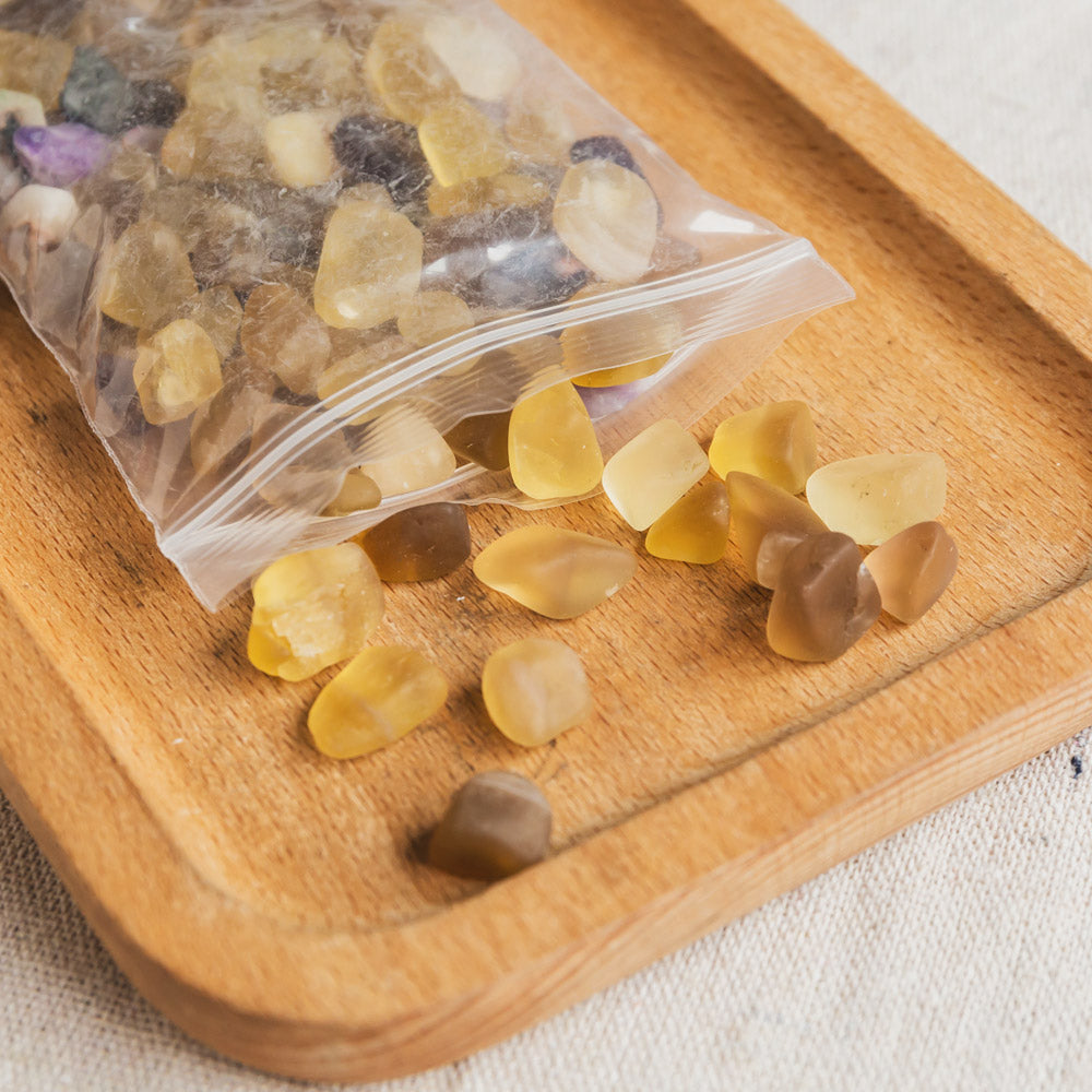 Reikistal Yellow Fluorite Chips100g