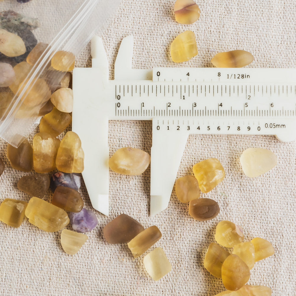 Reikistal Yellow Fluorite Chips100g